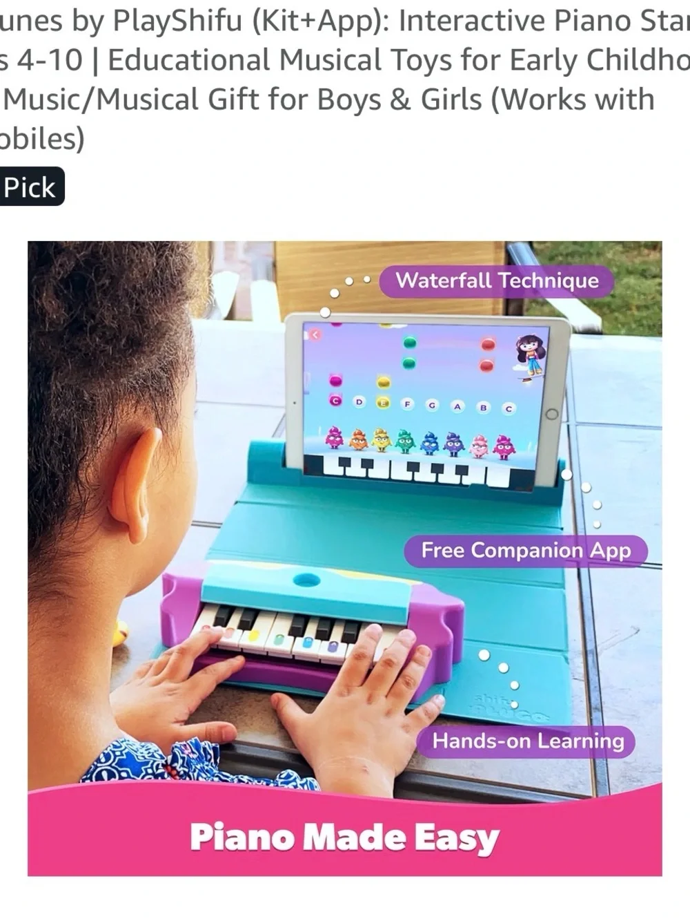Plugo Kids Gamepad & Learning Kit Set - Blue